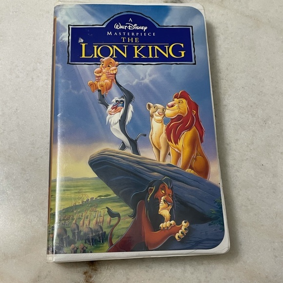Lion King Original VHS